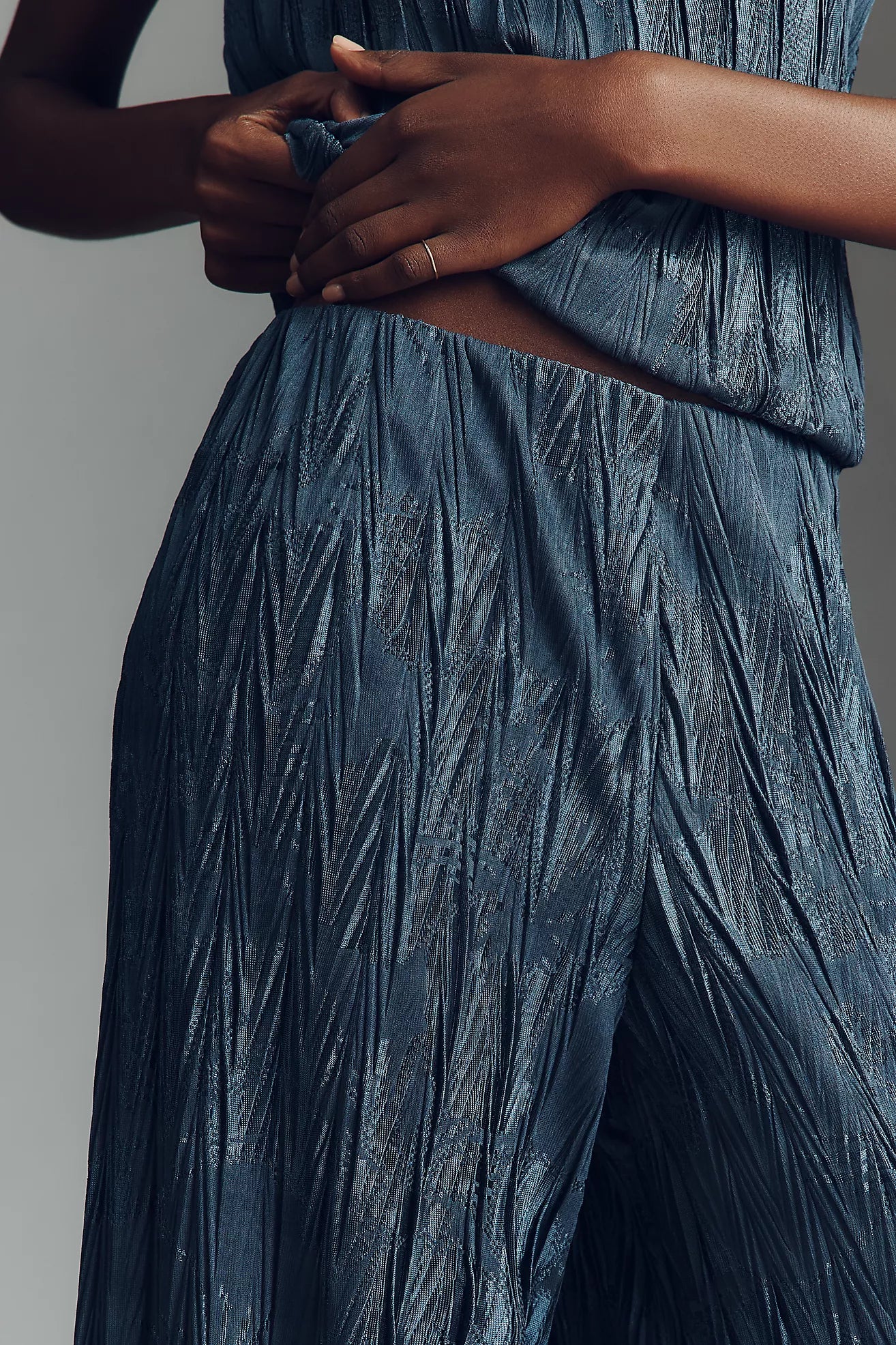 Maeve Textured Knit Pull-On Pants