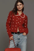 Load image into Gallery viewer, NVLT Heart Icon Knit Jacket

