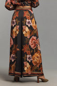Load image into Gallery viewer, Farm Rio Chenille Flowers Wide-Leg Pants
