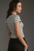 Load image into Gallery viewer, The Blair Baby Tee by Maeve: Striped Edition
