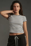 Load image into Gallery viewer, The Blair Baby Tee by Maeve: Striped Edition
