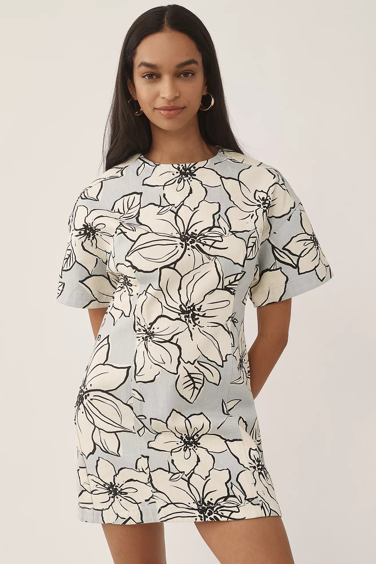 Dhruv Kapoor Short-Sleeve Mini Dress