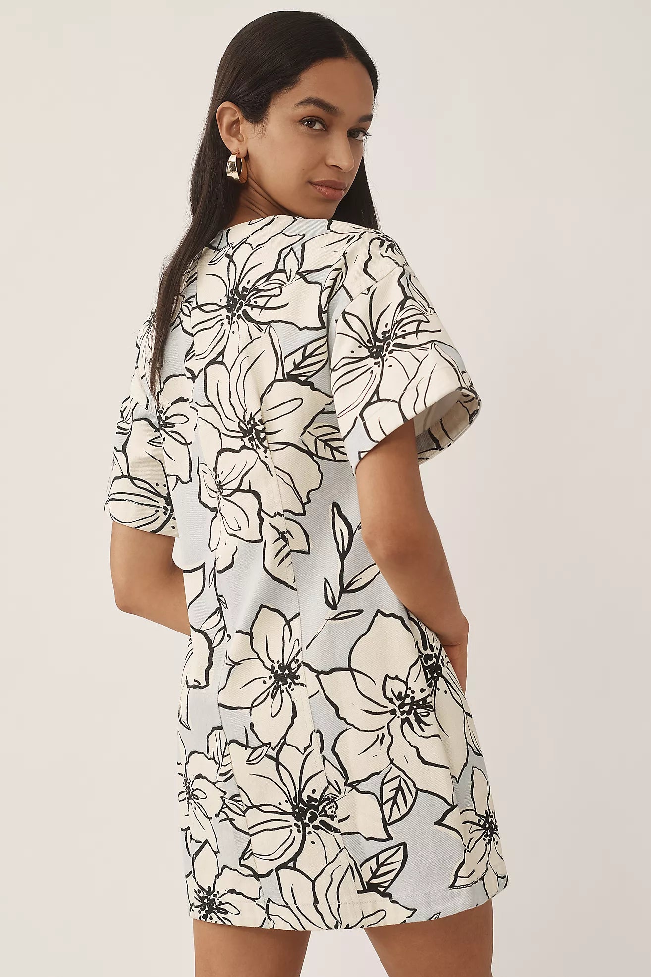 Dhruv Kapoor Short-Sleeve Mini Dress