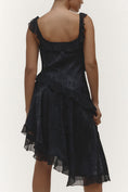 Load image into Gallery viewer, By Anthropologie V-Neck Ruffle Asymmetrical Midi Dress
