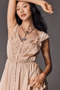 Load image into Gallery viewer, By Anthropologie Sleeveless Hanky-Hem Midi Dress
