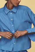 Load image into Gallery viewer, By Anthropologie Long-Sleeve Buttondown Blouse

