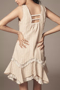 Load image into Gallery viewer, Pilcro V-Neck Ruffle Mini Dress
