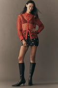Load image into Gallery viewer, Maeve Sheer Organza Long-Sleeve Buttondown Shirt

