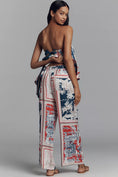 Load image into Gallery viewer, Maeve Low-Slung Printed Wide-Leg Trousers
