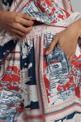 Load image into Gallery viewer, Maeve Low-Slung Printed Wide-Leg Trousers

