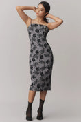 Load image into Gallery viewer, Maeve Slim Patterned Midi Dress
