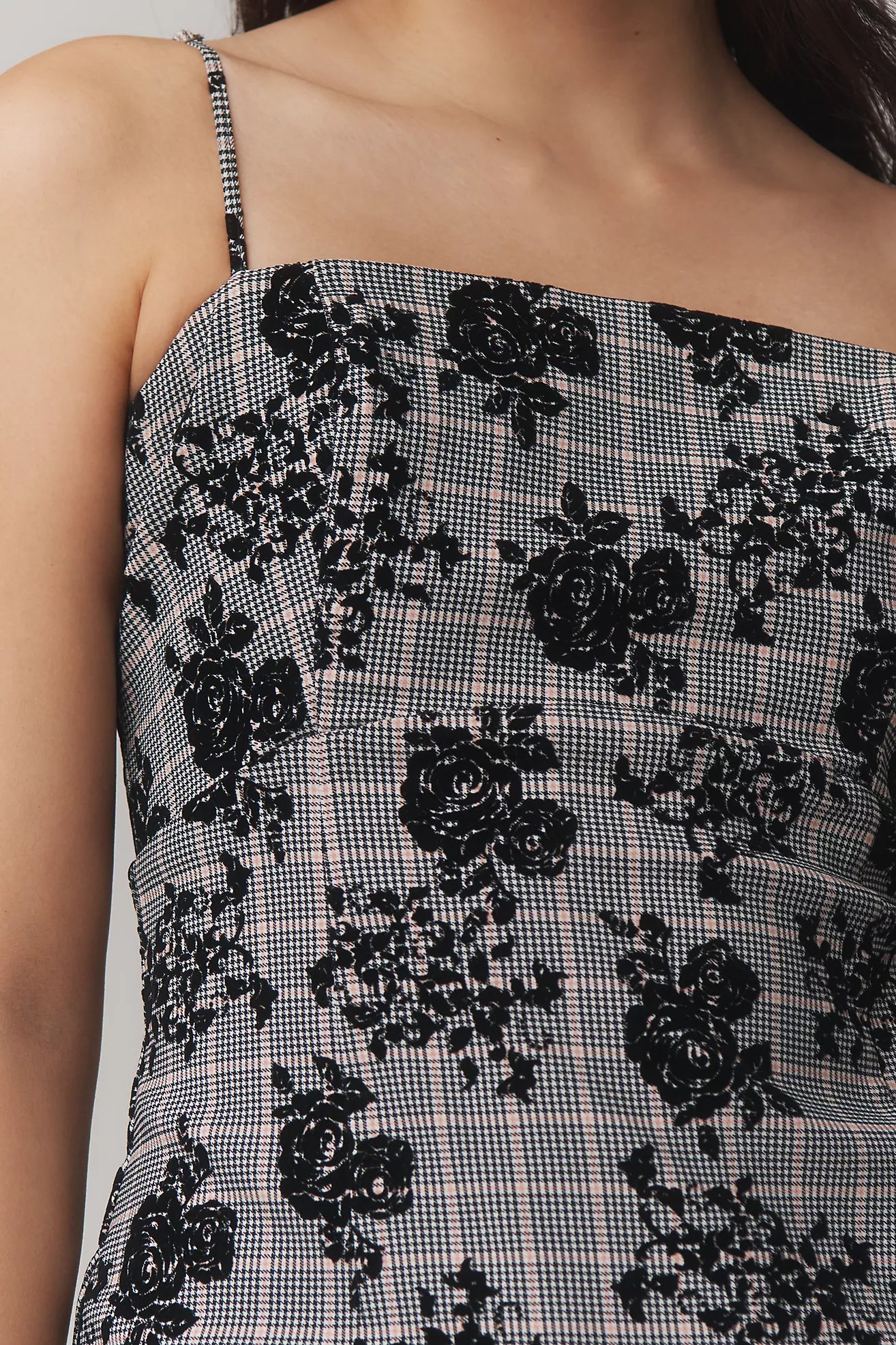 Maeve Slim Patterned Midi Dress