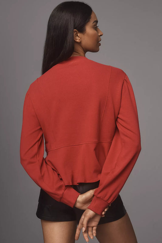 By Anthropologie Cutwork Swing Top
