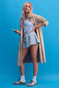 Load image into Gallery viewer, By Anthropologie Tie-Waist Denim Shorts
