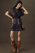 Load image into Gallery viewer, Farm Rio Berry Garden Mini Dress
