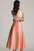 Load image into Gallery viewer, By Anthropologie Silky Tiered Midi Skirt
