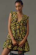 Load image into Gallery viewer, Maeve Collared Poplin Swing Mini Dress
