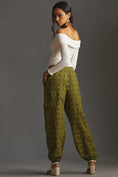 Load image into Gallery viewer, By Anthropologie Eyelet Cargo Joggers
