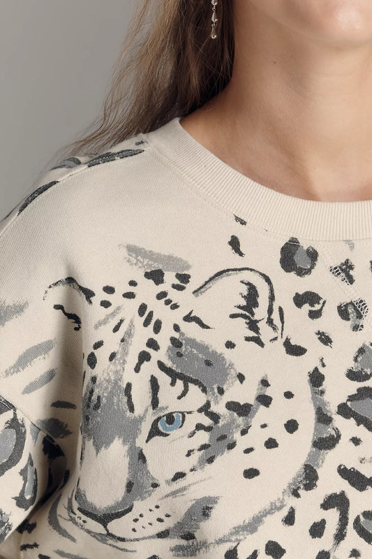 The Niki Bubble Sweatshirt by Pilcro