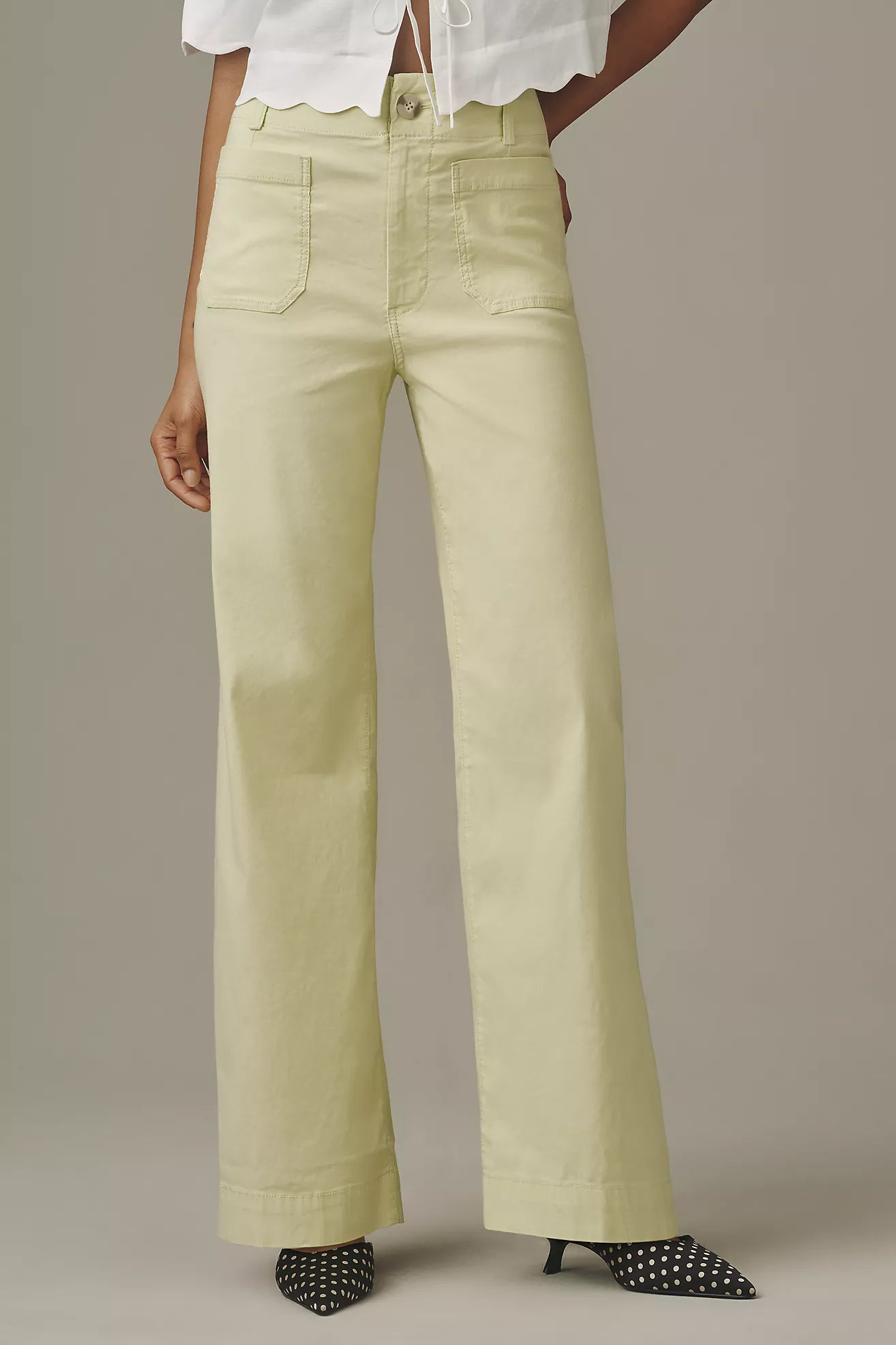 The Colette Magic Fabric Full-Length Pants by Maeve