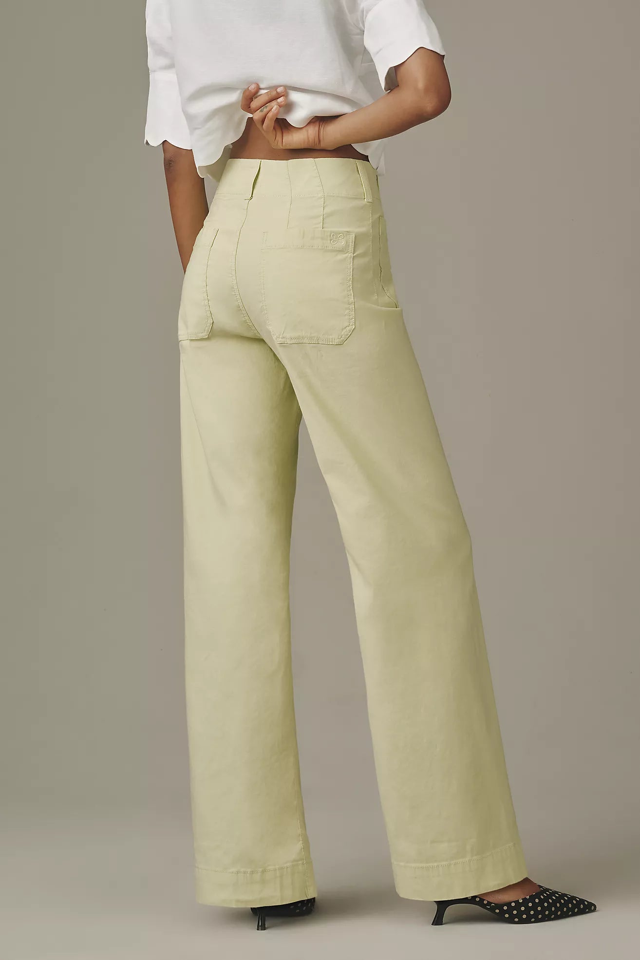 The Colette Magic Fabric Full-Length Pants by Maeve