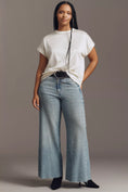 Load image into Gallery viewer, The Adi Mid-Rise Studded Flare Jeans by Pilcro
