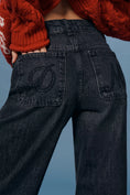 Load image into Gallery viewer, Damson Madder Sinclair High-Rise Wide-Leg Jeans
