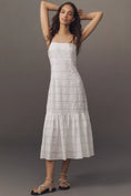 Load image into Gallery viewer, Endless Rose Embroidered Patchwork Midi Dress
