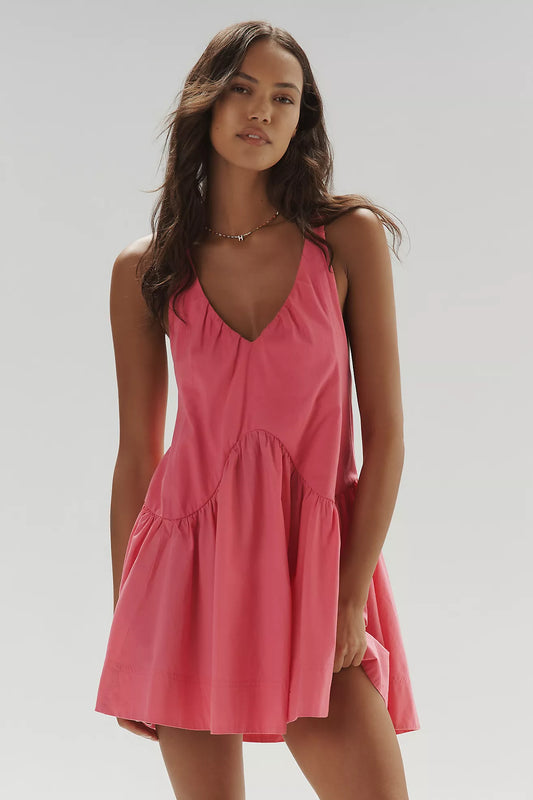 Daily Practice Spring Fling Racerback Mini Dress