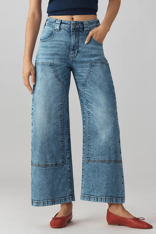 The Myra Low-Rise Tapered Jeans by Pilcro: Ankle Edition