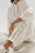 Load image into Gallery viewer, Daily Practice Rhythmic Lace Mesh Sweatpants
