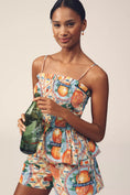 Load image into Gallery viewer, Damson Madder Marina Smocked Side-Tie Cami
