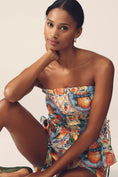 Load image into Gallery viewer, Damson Madder Marina Smocked Side-Tie Cami
