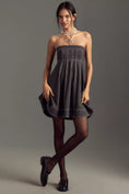 Load image into Gallery viewer, Pilcro Strapless Babydoll Mini Dress
