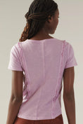 Load image into Gallery viewer, Pilcro Smocked-Front Tee
