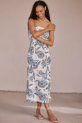 Load image into Gallery viewer, The Aliza Strapless Linen Blend Maxi Dress: Harlinah Teoh Edition
