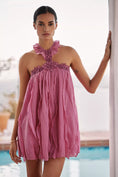 Load image into Gallery viewer, By Anthropologie Jellyfish Halter Mini Dress
