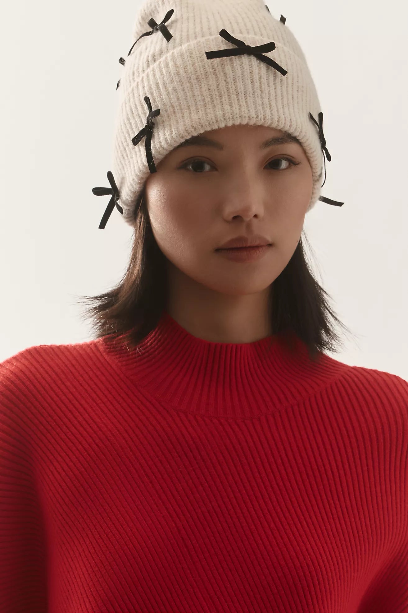 The Meredith Mock-Neck Sweater by Maeve
