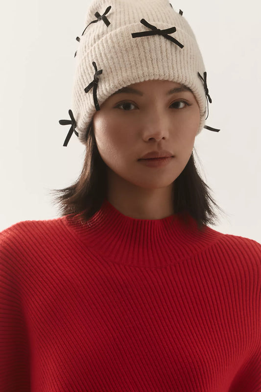 The Meredith Mock-Neck Sweater by Maeve