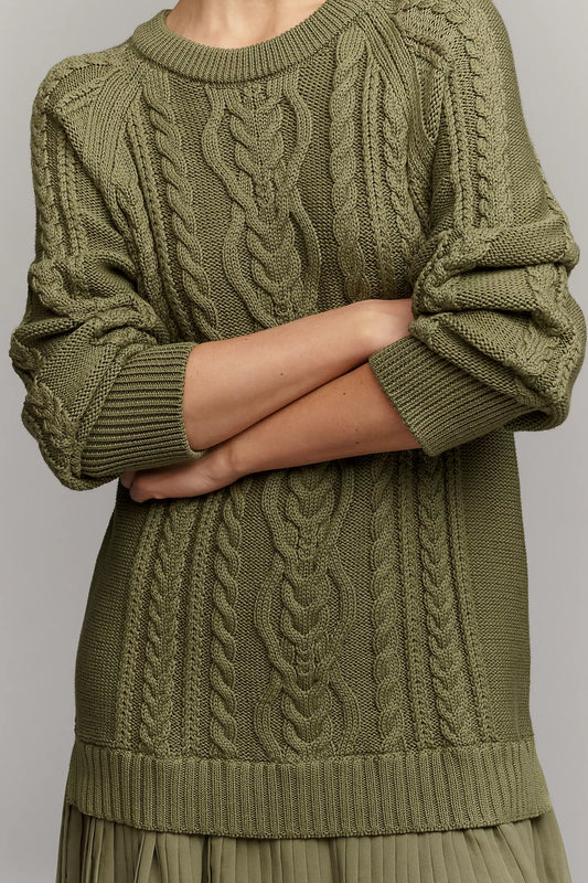 The Delphine Sweater Twofer Mini Dress