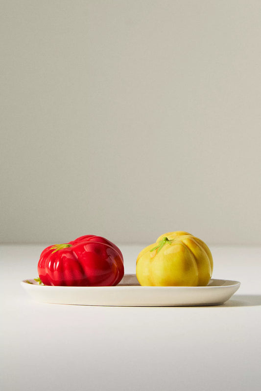 Rina Stoneware Salt & Pepper Shakers