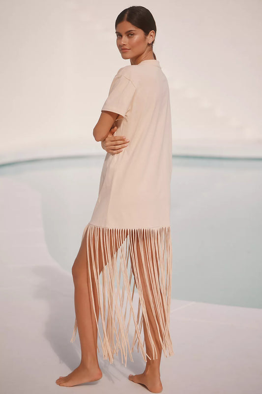Farm Rio x Anthropologie Short-Sleeve Maxi Dress