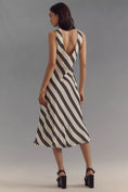 Load image into Gallery viewer, Maeve Slim Satin Midi Slip Dress
