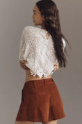 Load image into Gallery viewer, Pilcro Corduroy Pleated Skirty Shorts
