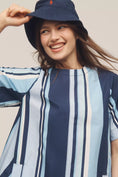Load image into Gallery viewer, The Emmy Short-Sleeve Swing Mini Dress by Maeve
