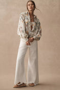 Load image into Gallery viewer, Pilcro Batwing Yoke Blouse
