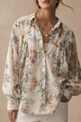 Load image into Gallery viewer, Pilcro Batwing Yoke Blouse
