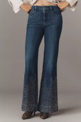 Load image into Gallery viewer, Pilcro Retro Studded Low-Rise Flare Jeans
