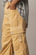 Load image into Gallery viewer, Pilcro Plush Corduroy Cargo Pants
