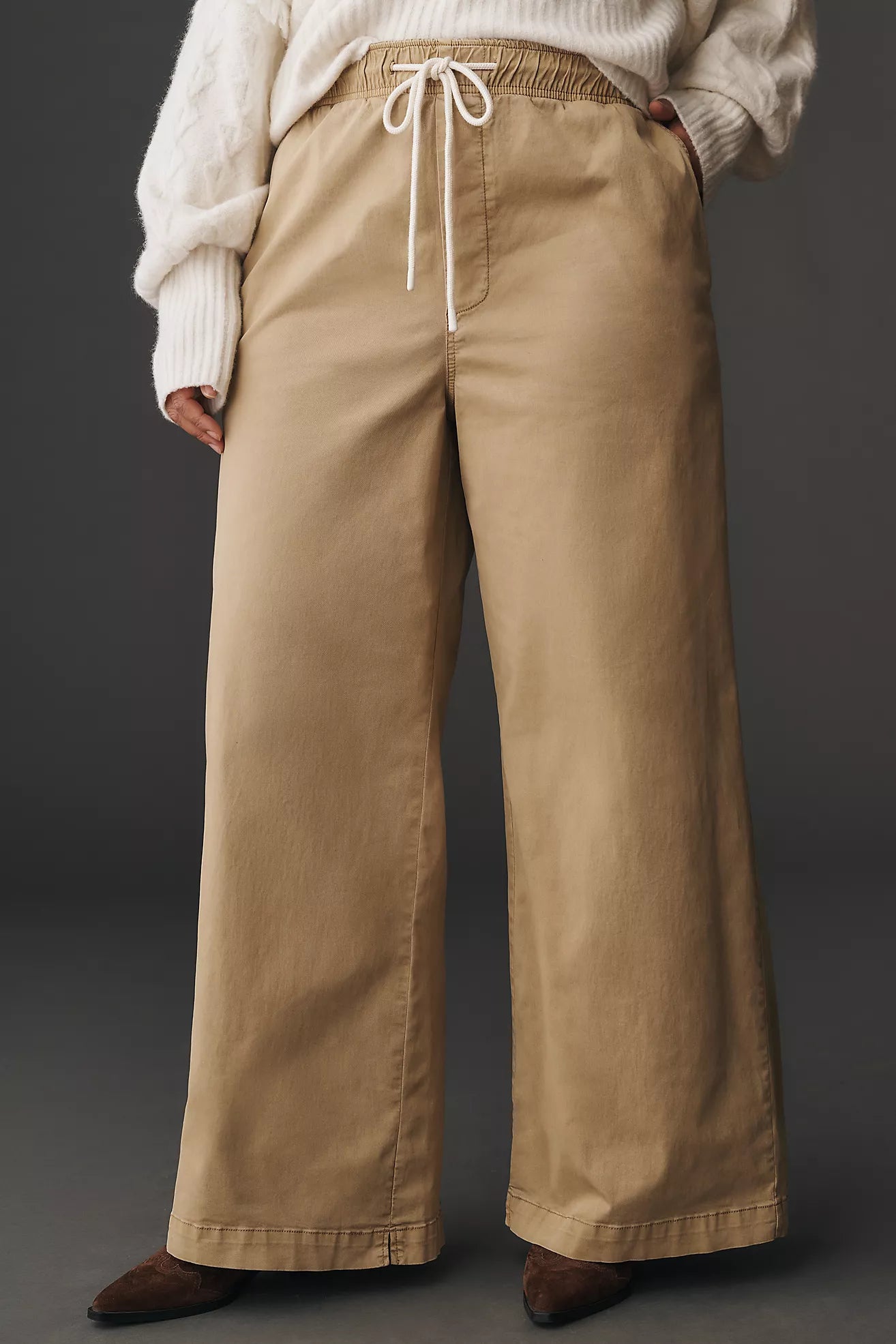 Pilcro Tie-Waist Pull-On Pants